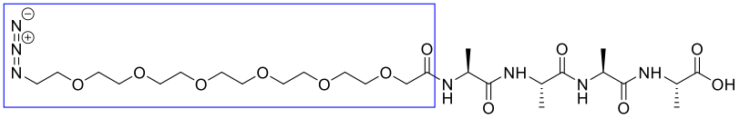 Introduction of azide PEG6