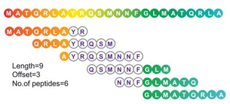 Overlapping Peptide Library